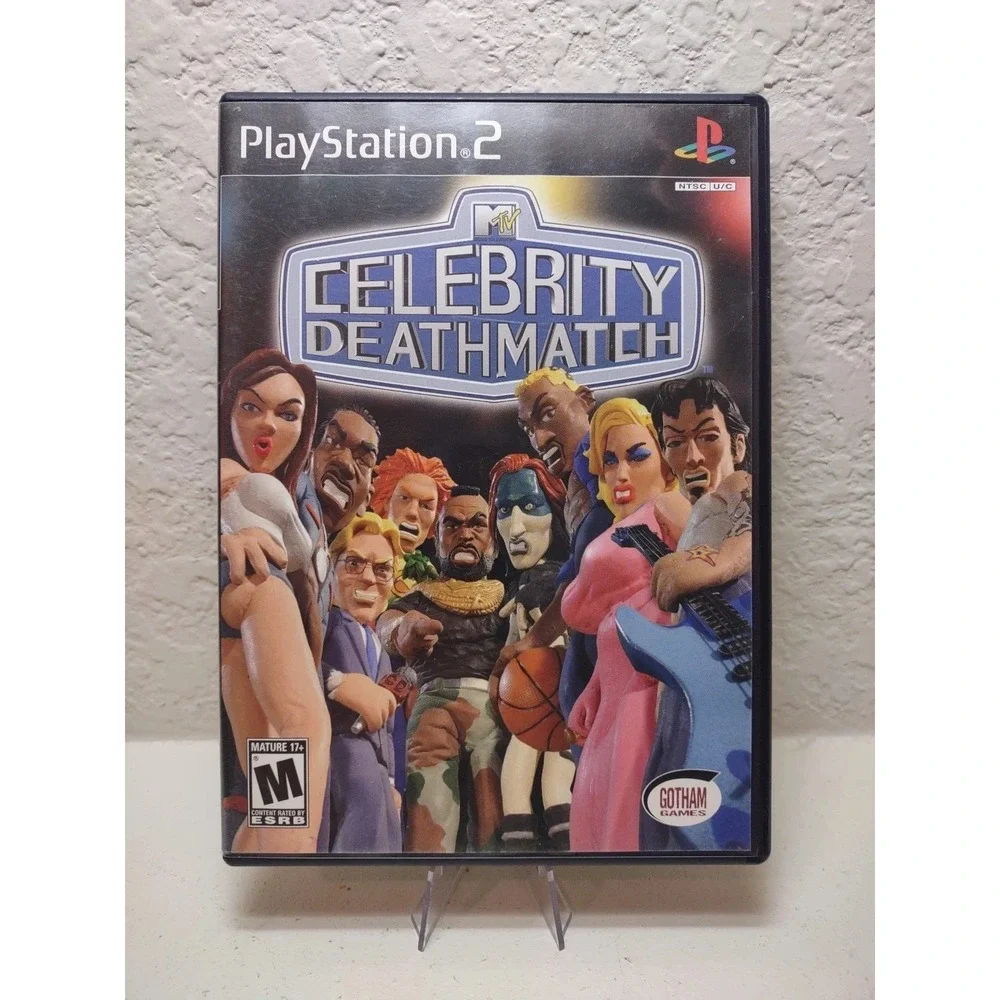 MTV Celebrity Deathmatch Sony PlayStation 2 PS2 Game CIB SLUS-20604 Fighting